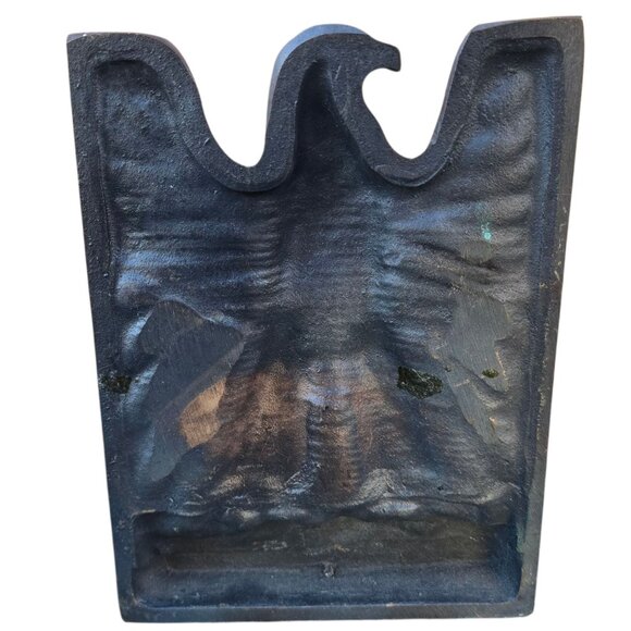 Vintage Eagle Bookend Cast Metal Single Book End Patriotic Library Office Decor - Picture 8 of 10